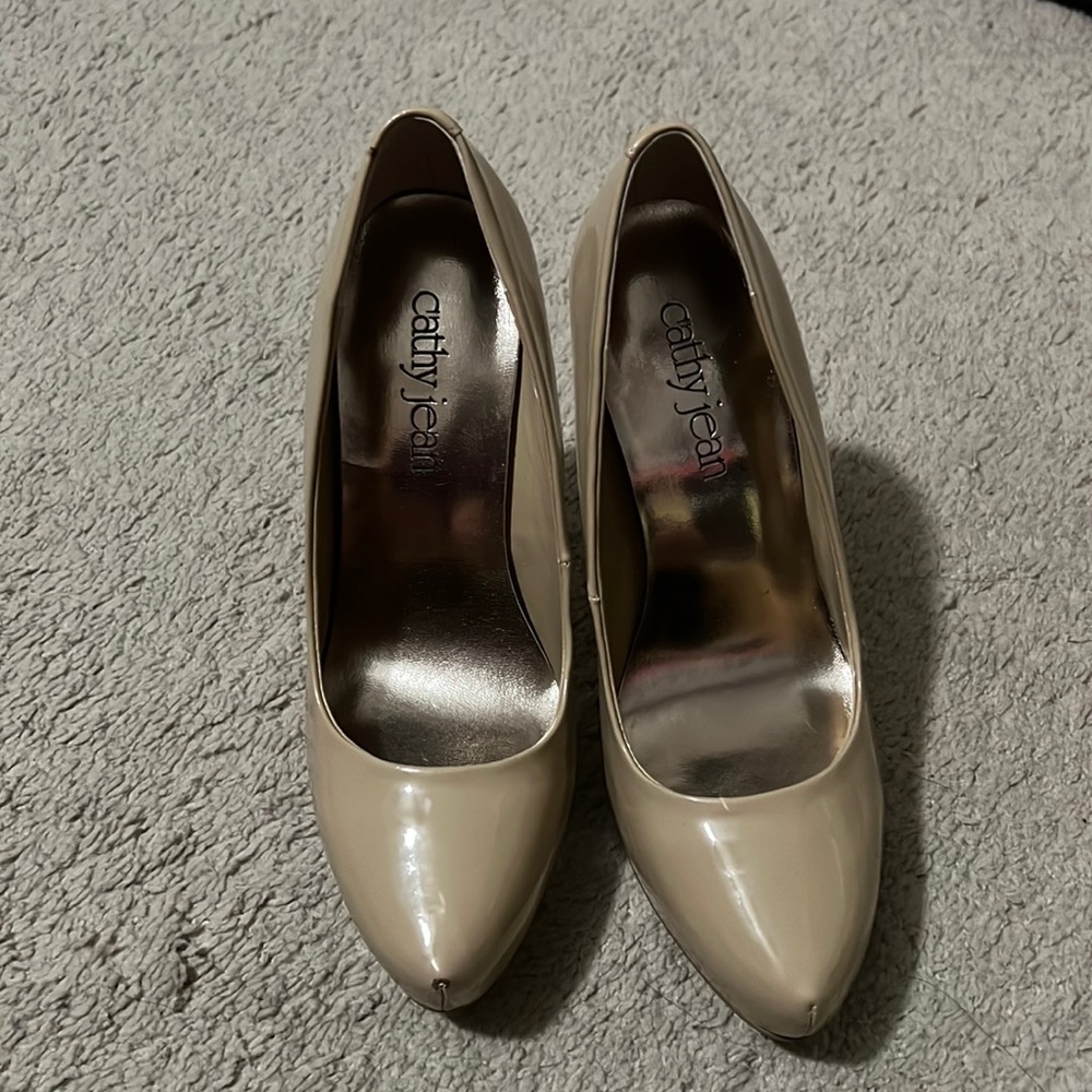 Platform heal in blush. 6.5
